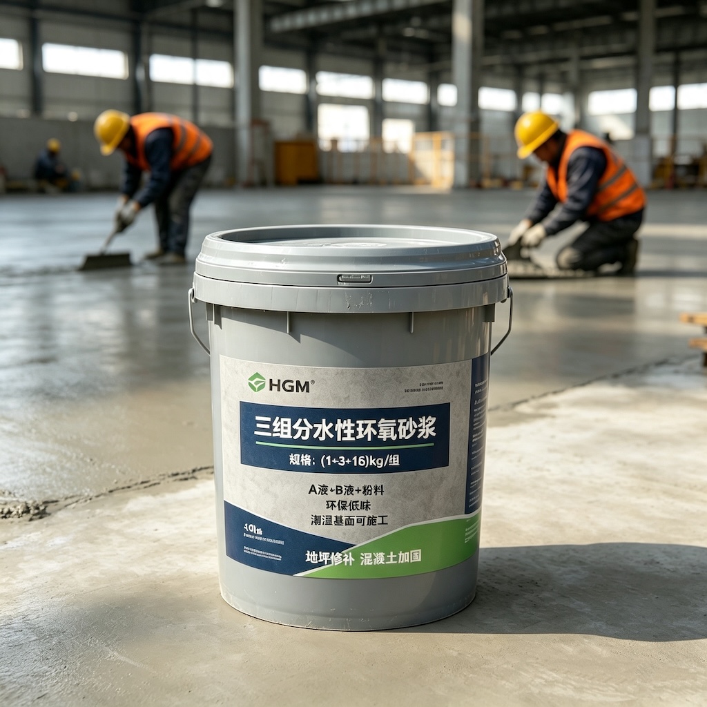 麻江三组份水性环氧砂浆